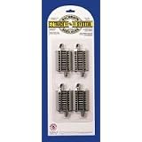Bachmann Trains Snap-Fit E-Z Track 2.25� Straight Track (4 card) by Bachmann