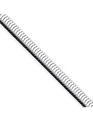 Sterling Silver 4.5mm Square Snake Chain QFS8-8"