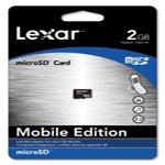 LEXAR MICRO SECURE DIGITAL CARD 2GB (Retail)