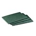 3M Commercial Office Supply Div. Products - Scotch Brite Scrubbing Pads, 6x9, 20/PK, Green - Sold as 1 PK - Synthetic scouring pad is excellent for common cleaning jobs and won't leave metal slivers in hands or food. These general-purpose scouring pads are ideal for cleaning desks, counters, walls, stairways, railing, floors, maintenance equipment and kitchen equipment.