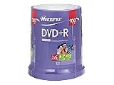 Review Memorex  / Memorex DVD+R Discs 120min/4.7GB x16 Speed [100 Disc Spindle]