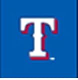 Rawlings Major League Baseball Team Helmet Decal Kit - Texas Rangers One Size