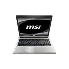 MSI CX640MX-i343W7P 39,6 cm (15,6 Zoll) Notebook (Intel Core i3-2310M, 2x 2,10GHz, 4GB RAM, 320GB HDD, NVIDIA G410M, DVD RW DL, Win 7 HP) silber