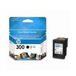HP 300 Black Ink Cartridge with Vivera Ink (Yield 200 Pages) for ENVY 110 e-All-in-One Printer