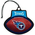 Official NFL Licensed Team Logo Air Freshener Vanilla Scent - Tennessee Titans