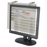 KANTEK INC. LCD Protect Glass Monitor Filte w Privacy Screen, 20 LCD Screens, Silver by Kantek