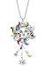 Celestial Sun Hand-Painted Car Charm Ornament