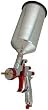 Binks BHV Waterborne HVLP Gravity Feed Spraygun with 1 Liter Cup