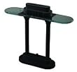 banker collection ii halogen desk lamp - black