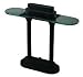 banker collection ii halogen desk lamp - black