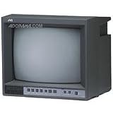 JVC TM-A13SU Black 13" CRT Color Video Production Monitor with Speaker - Refurbsihed with JVC Warranty