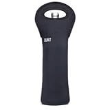 BUILT Neoprene 1-Bottle Tote, Black