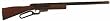 BIG POPPER WESTERN RIFLE 30" Toy Replica POP GUN Wood & Steel