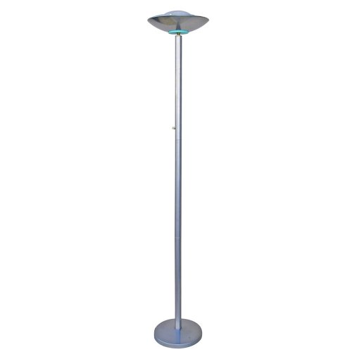 ORE International 3030SVR Halogen Torchiere, Silver