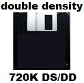 50 Double Density DS/DD MF2-DD Floppy Disks. 3.5 inch Diskettes. Formatted @ 720K