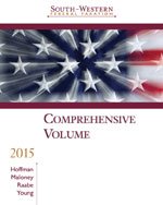 Bundle: South-western Federal Taxation 2015: Comprehensive (With H&r Block @ Home® Tax Preparation Software Cd-rom and RIA Checkpoint® 12-month Printed Access Card), 38th + Cengagenow 1-semester Printed Access Card, 38th