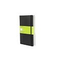 Moleskine Plain Notebook Large: Large Size. Blanko. Mit Falttasche f�r Notizen. Gummiband-Verschlu�