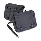 FELLOWES MANUFACTURING Expandable brief bag, 600-denier ballistic black nylon, black... by Fellowes