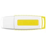 Kingston DataTraveler 8 GB High-Speed USB Flash Drive DTIG3/8GBZ, White and Yellow