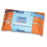 Attends Adult Wet Washcloths Convenience Pack with Aloe - 72 wipes
