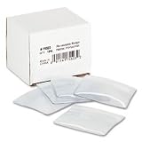 Advantus 75523 Resealable badge holder, 2-5/8 x 3-3/4, horizontal, prepunched, 50 per box