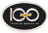 NEW! 100 Years of Chevrolet Belt Buckle