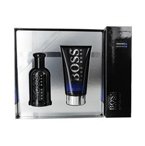 BOSS BOTTLED NIGHT by Hugo Boss Gift Set for MEN: EDT SPRAY 3.4 OZ & SHOWER GEL 5 OZ