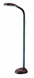 Verilux Original Natural Spectrum Deluxe Floor Lamp, Burl