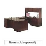 92000 Series Right Return for L Workstation, Full-Height Pedestal, Mahogany (HON92711RNN)