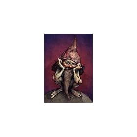 Tree-Free Greetings Note Card Set 95666 ~ Oddly Familiar Gnome By Brian Froud ~ Greeting Card Collection