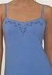 Vestiny Solution Cami Henna Tattoo Embroidery with Glass Beading Camisole