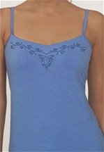 Vestiny Solution Cami Henna Tattoo Embroidery with Glass Beading