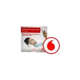 Vodafone Sim Card with �10.00 Credit - Brand New