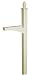 Architectural Mailboxes Coronado In-ground Decorative Mailbox Post, Sand