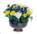 Dollhouse Miniature Formal Floral Arrangement