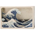 Japanese Art Paper Diorama Kit: Great Wave