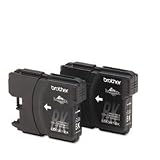 Brother LC652PKS Ink Cartridges - 2 Pack (Black)