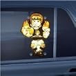 Cincinnati Bengals 9" Double-Sided Car/Home Window Light-Up Player Figure - NFL Football