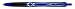 Zebra Z-Mulsion Emulsion Retractable Ballpoint Pen, 1.0mm, Blue, 12-Pack (34120)