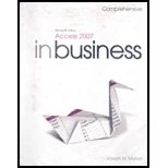 Microsft. Access`07 in Business , Compr. - With DVD