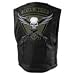 ICON MEN'S REGULATOR VEST DEVICE - FREE SHIPPING - LEATHER - LARGE / X-LARGE - NEW
