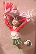 Cheerleader Ornament Jumping