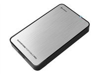 Sharkoon Quickstore Portable extern Festplatte Geh&auml;use SATA 6,4 cm ( 2,5 Zoll) USB 3.0 sil Preisvergleich