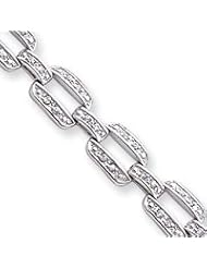 Sterling Silver CZ Bracelet