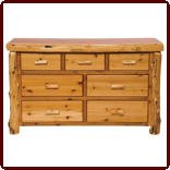 'Cottage' 7 Drawer Dresser