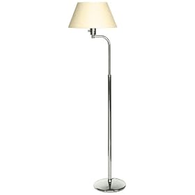 Arch Top Chrome Finish Adjustable Floor Lamp