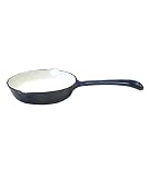 Le Cuistot Enameled Cast-Iron Skillet 8 1/4 Inch - Blue