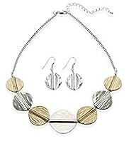 Tribal Coin Necklace & Earrings Set