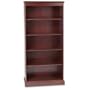 HON 94000 Series Bookcase, 5 Shelves, 35-3/4 W by 14-3/8 D by 78-1/4 H, Mahogany