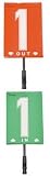 (Price for 1 set)Champion Sports Substitute Card Set, Accessories, Soccer
